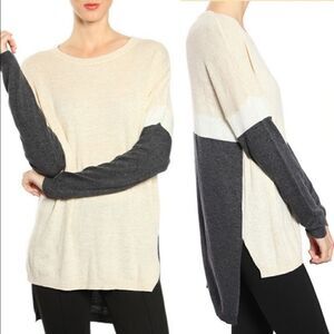 Handmade Colorblock  Sweater‎